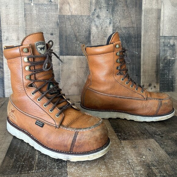 Irish Setter By Red Wing 83856 Waterproof Safety Toe Work Boots Mens 9 D - Picture 2 of 12
